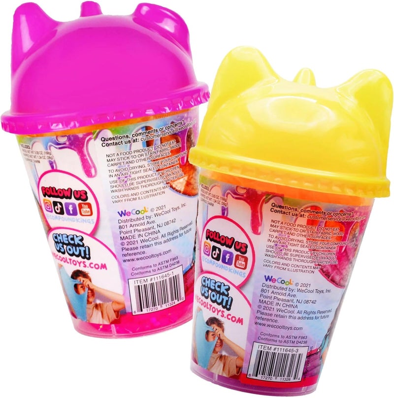 Compound Kings Whipped Bingsu Cuties with Surprise Charm Scented Slime Cup (206 g, Assorted) - Image 2
