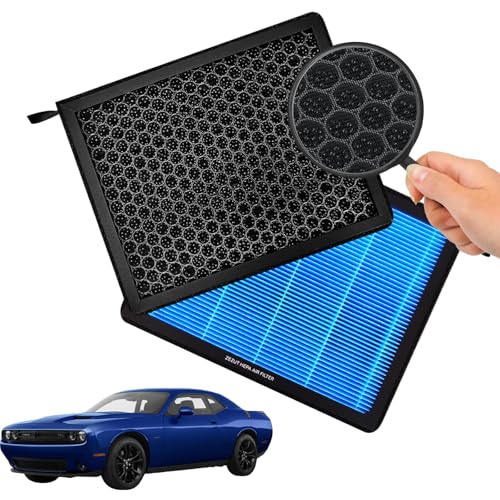 ZEZUT Cabin Air Filter CF11668 Fits Chrysler 300 & Dodge Challenger, Charger (2011-2023), Honeycomb Structure and Activated Carbon Beads – Durable & Sturdy (1 Pack) - Image 1