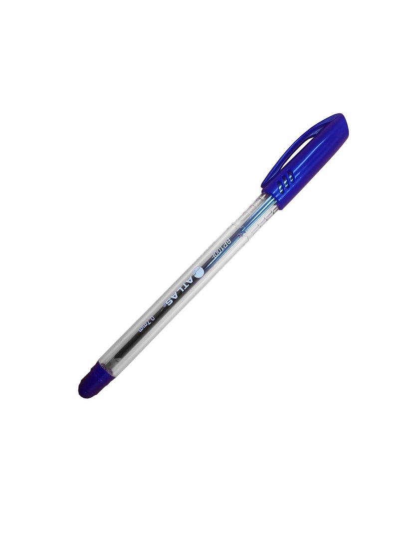 ATLAS 50-Piece Ballpoint Pen 0.7mm Tip Blue Ink  - Image 3