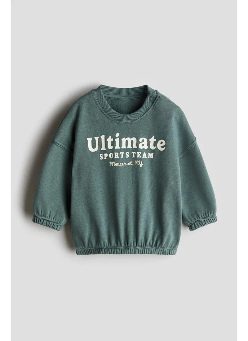 اتش اند ام Printed sweatshirt