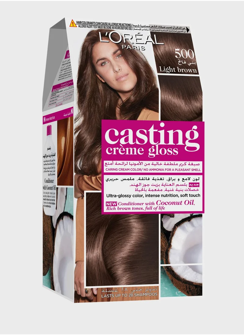 L'OREAL PARIS Casting Creme Gloss Hair Color 500