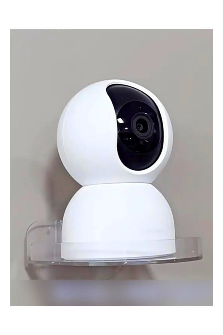 Chase Up 3 Set of Wall Shelves for Security Cameras, ABS Wall Mount Bracket for Baby Monitors, Speakers, Universal Surveillance Cameras Holder - Image 3