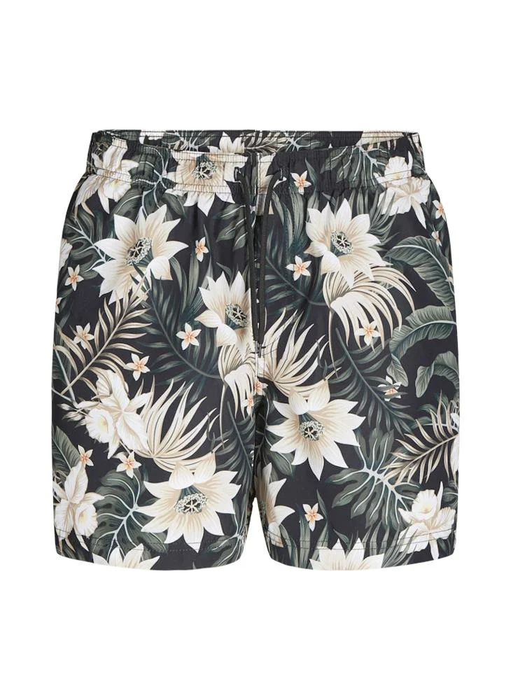 JJ Rebel Jrebhawaii Swim Print Short