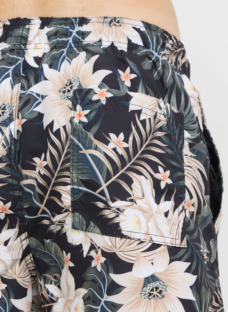 JJ Rebel by Jack & Jones Jrebhawaii Swim Print Short  - Image 5