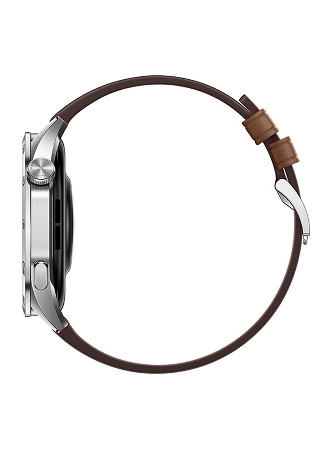HUAWEI Watch GT4 46mm Smartwatch, Upto 2-Weeks Battery Life, Dual-Band Five-System GNSS Positioning, Pulse Wave Arrhythmia Analysis, 24/7 Health Monitoring, Compatible With Andriod And iOS Brown - Image 5