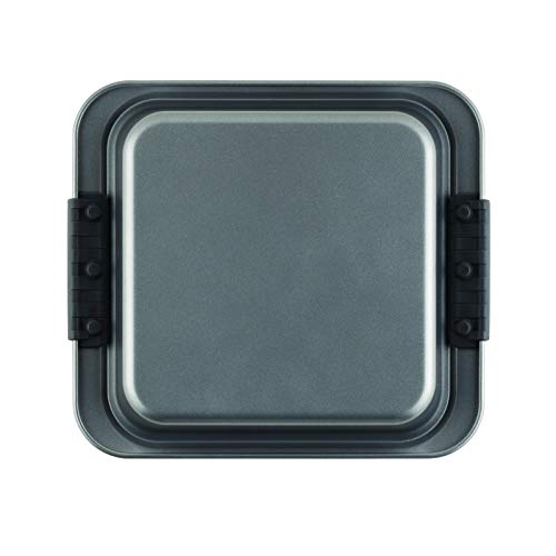 Anolon Advanced Nonstick Baking Pan / Nonstick Cake Pan, Square - 9 Inch, Gray - Image 3