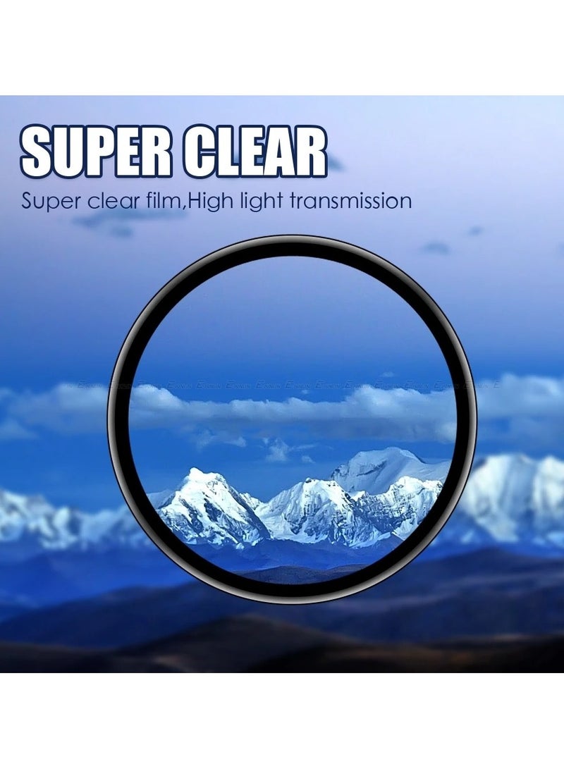 واقي شاشة لساعة Honor Magic Watch 2 مقاس 42 مم مقاوم للخدش، تغطية إجمالية ثلاثية الأبعاد خالية من الفقاعات، طبقة حماية شفافة مرنة عالية الدقة للحيوانات الأليفة - Image 5