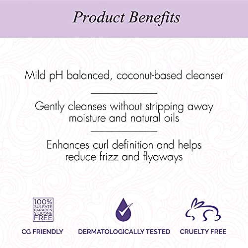Curl Up Moisturising Curly Hair Shampoo - For Dry, Frizzy, Wavy & Curly Hair - Sulphate, Paraben And Silicone Free - 200 ML - Image 3