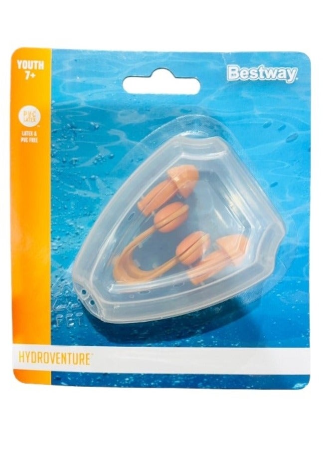 Bestway طقم مشبك أنف بلاستيكي وسدادات أذن