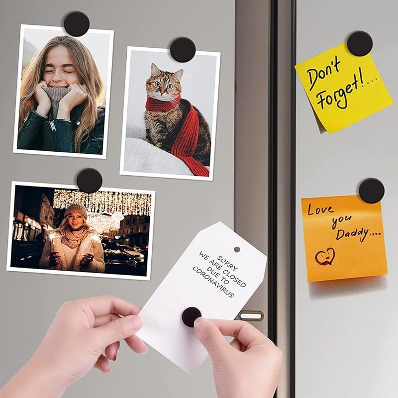 10 Pcs 20mm Round Flexible Adhesive Magnets Small Sticky Magnetic Dots - Image 4