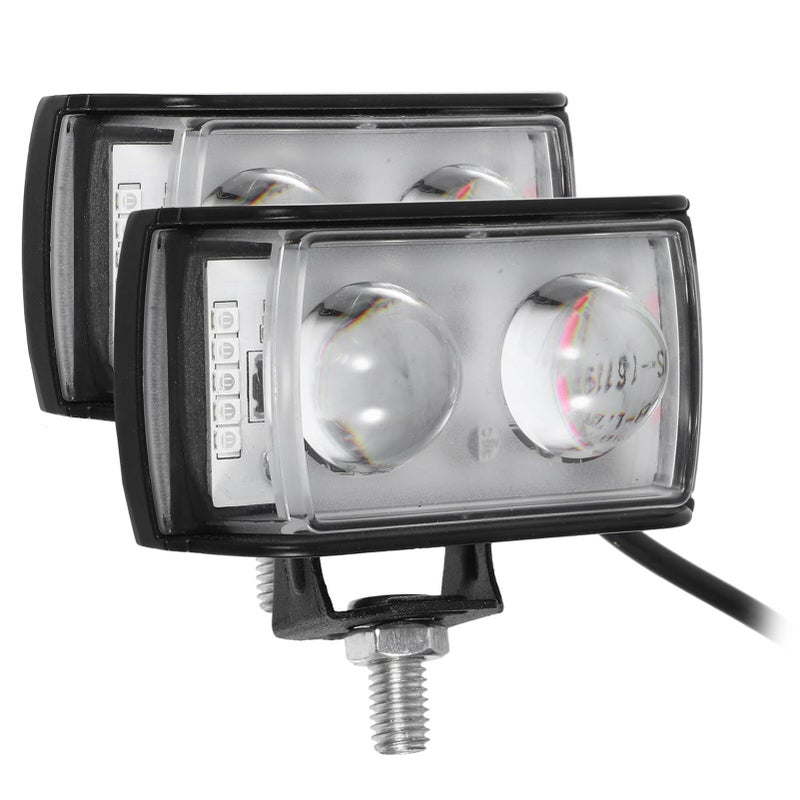 1 Pair LED Off Road Lights for Trucks Work Lighting Compact Enhanced Visibility Easy Install - Image 2