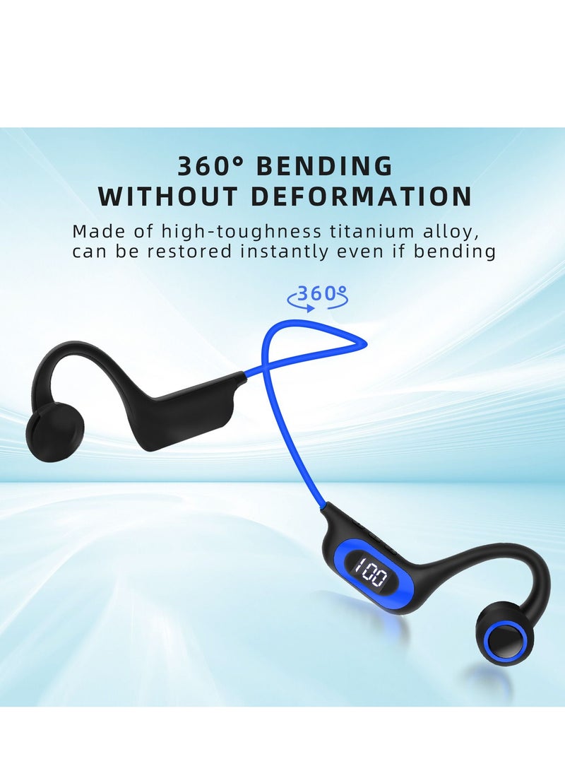 GULFLINK Bone Conduction Bluetooth Sports Headset for Outdoor 300mah Orange - Image 2