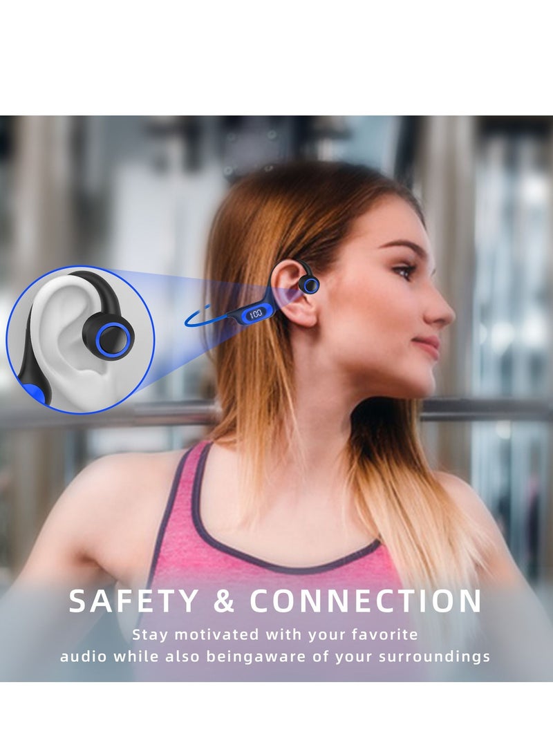 GULFLINK Bone Conduction Bluetooth Sports Headset for Outdoor 300mah Orange - Image 3