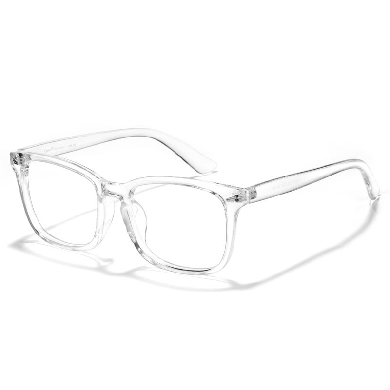 Cyxus Clear Blue Light Glasses for Women Men Reduce Eye Strain UV Blocking for Computer Screen - Image 1
