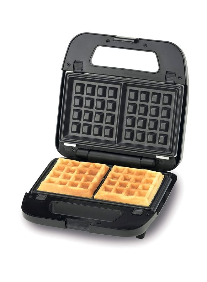 KENWOOD 3-In-1 Sandwich Maker (Open box) 750 W SMM02.000SI Silver/Black - Image 3