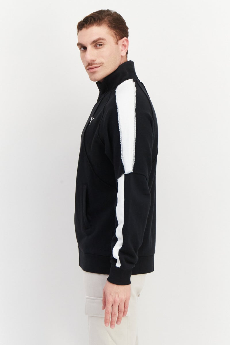 PUMA Men Sportswear Fit Long Sleeve Training Track Jacket, Black  - Image 4