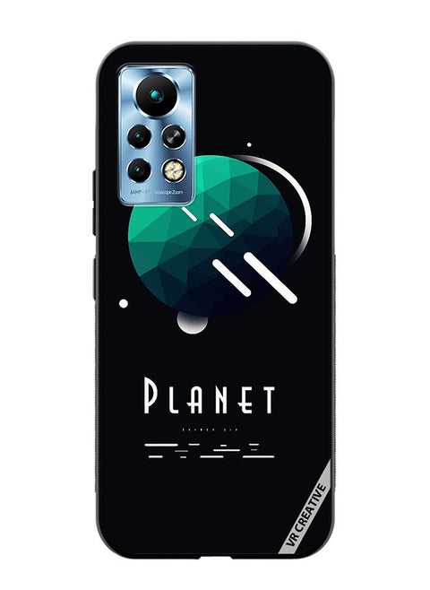 Protective Case Cover For Infinix Note 11 Pro Planet Design Multicolour