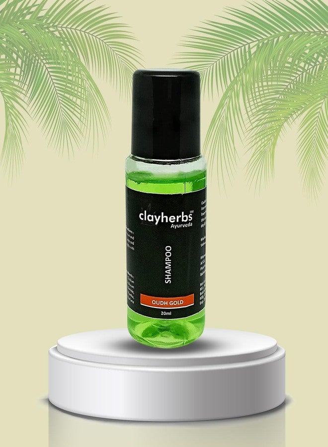 Clayherbs 20ml | 100pc Set Bulk Hotel Amenities | Hospitality Toileties | Travel Size Mini Shampoo | Hotel Shampoo | Nourishing | Biodegradable | Supplies for Guests - Image 1