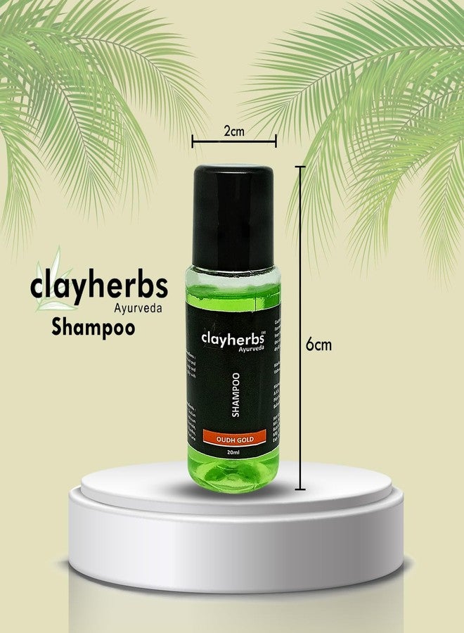 Clayherbs 20ml | 100pc Set Bulk Hotel Amenities | Hospitality Toileties | Travel Size Mini Shampoo | Hotel Shampoo | Nourishing | Biodegradable | Supplies for Guests - Image 5