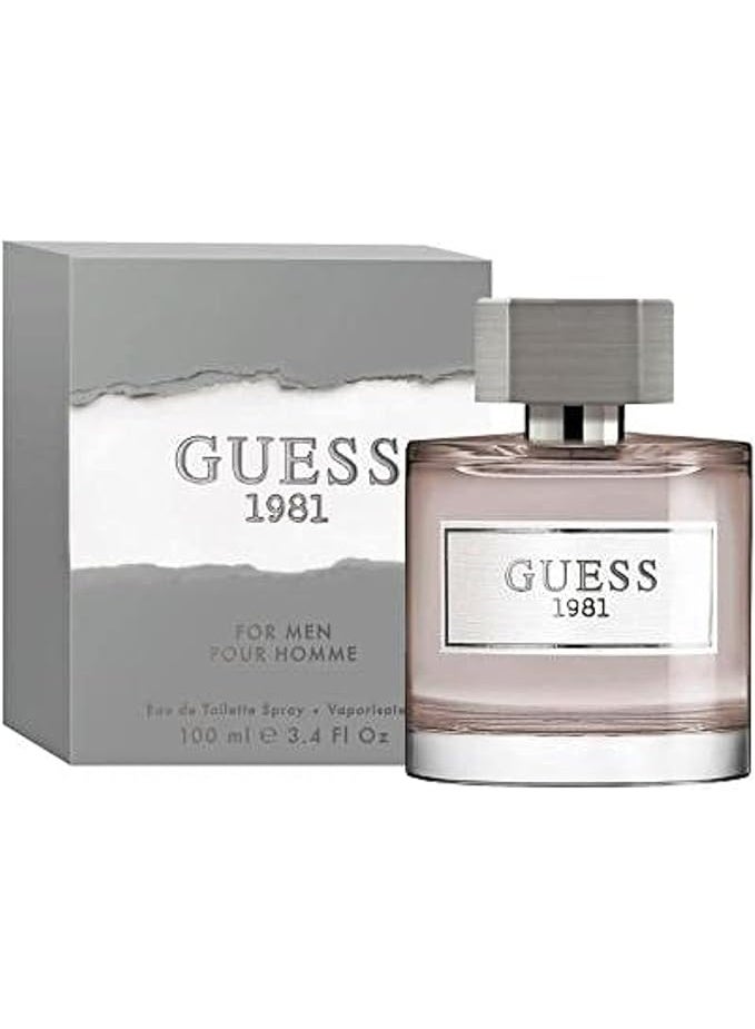 جس عطر Guess 1981 للرجال، ماء تواليت، 100 مل - Image 2