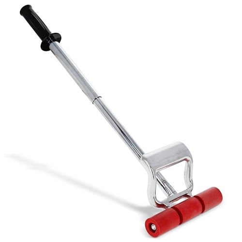 Deadwood Crafted Tools أسطوانة ضغط اللحامات الثقيلة من DCT، قابلة للتمديد من 17 بوصة إلى 27 بوصة – للأرضيات اللامينية، الفينيل، السجاد، البلاط، الأرضيات اللينوليم - Image 1