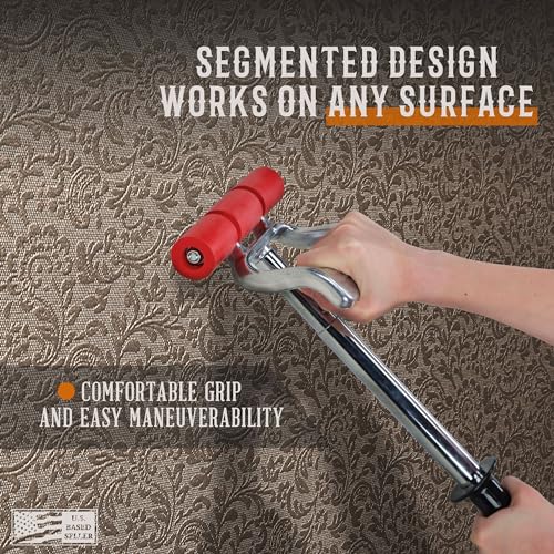 Deadwood Crafted Tools أسطوانة ضغط اللحامات الثقيلة من DCT، قابلة للتمديد من 17 بوصة إلى 27 بوصة – للأرضيات اللامينية، الفينيل، السجاد، البلاط، الأرضيات اللينوليم - Image 3