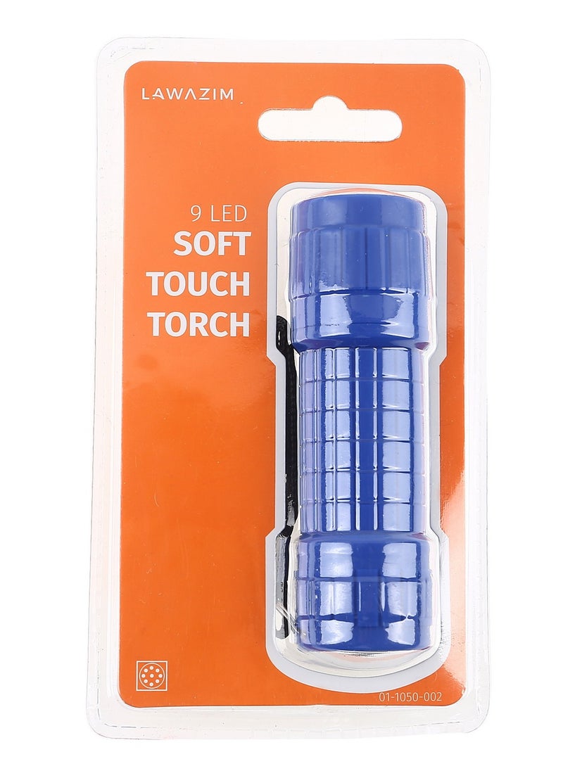 LAWAZIM - Rough Grip Flashlight - Water-resistant Long Battery Life Portable Compact Torch Pocket Flashlight EDC Every Day Carry Utility Light Handheld Flashlight for Emergency Travel and Backpacks - Image 1