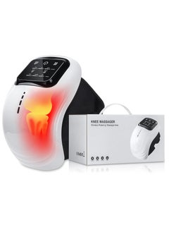 TIGER Portable Knee Massager with Heat, Red Light & Enhanced Light Therapy -.  Cordless Knee Massager for Relaxing Tight Muscles & Relieving Minor Joint Stiffness and Discomfort - Effective Knee Pain Relief & Muscle Relaxation  - Image 1