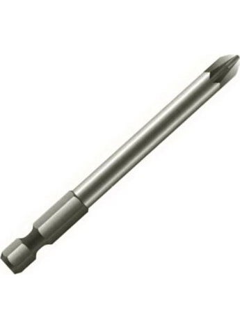 LEO 50 Pieces PZ1 25mm ¼'' S2 Quality Magnetic Bits Pozi Drill Bit, Screwdriver Bit 