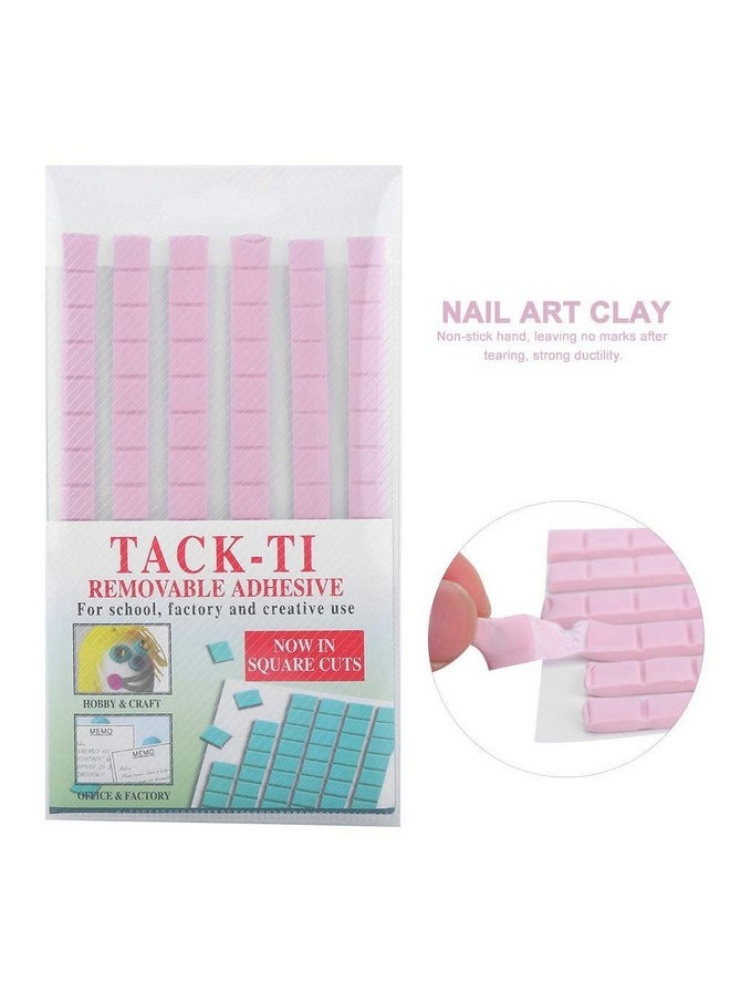 Rotekt Reusable Nail, Professional False Nail Tips Sticky Adhesive Manicure Tool - DIY Nail Art Sticky Plasticine Non Stick Hand Clays ()  - Image 2