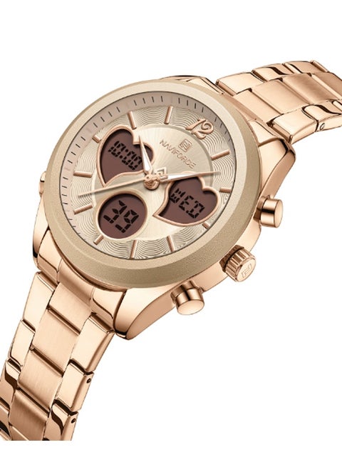 Women's Water Resistant Digital Luxury Watch NF5045