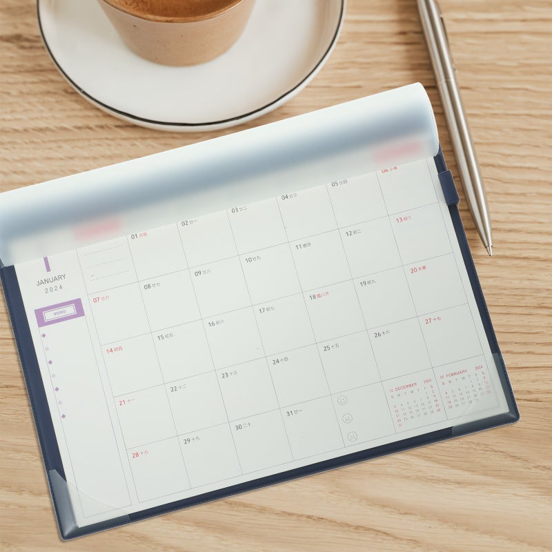 English Daily Hanging Wall Calendar Office Monthly Calendar Household Wall Calendar - Image 3