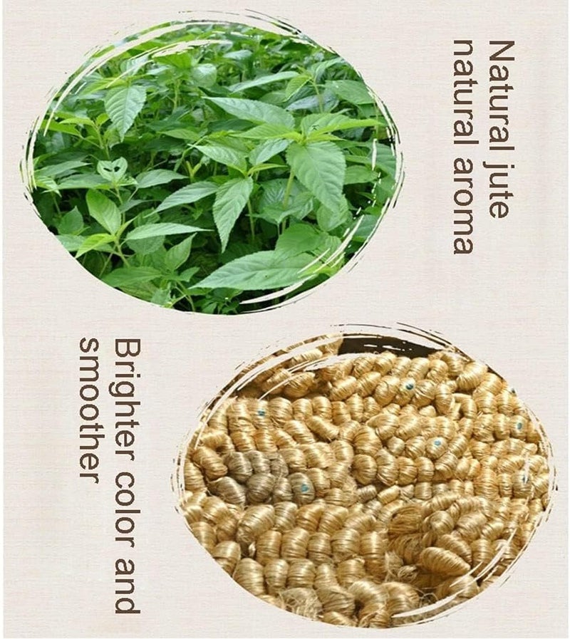 Hemp Rope Net Kids Climbing Safety Netting Balcony Stairs Fence Garden Playground Protection and Decor Net 1㎡ Climbing Safety net(4mm/8cm) - Image 5