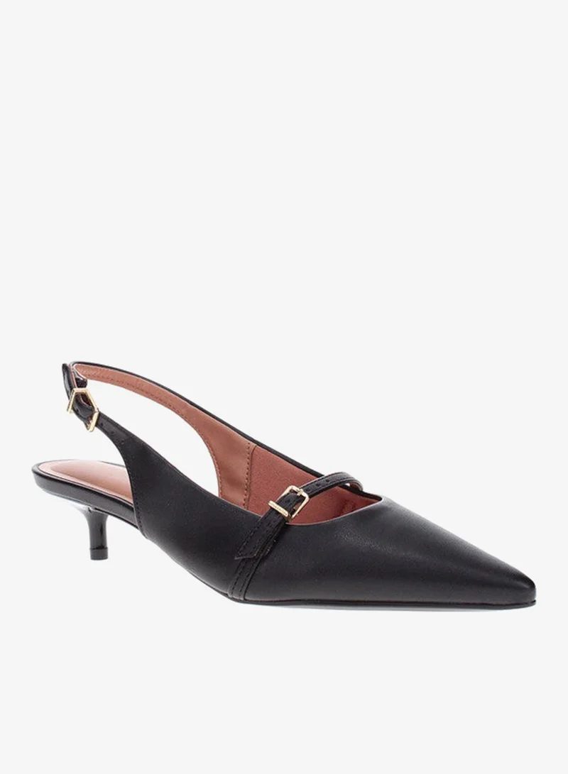 فيزانو حذاء بكعب منخفض للنساء - حذاء أنيق بكعب عالٍ للمكتب وأحذية كلاسيكية للبنات