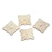 NIUQIUP NIUQIUP Decorative Wood Appliques 4 Pack Wood Carved Applique Onlay for Furniture Decor Leaf Style Decal Unpainted be  - Image 2