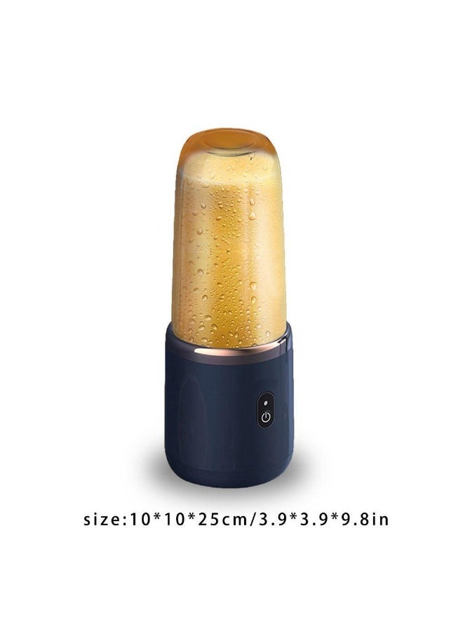 Portable USB Rechargeable Personal Blender Juice Cup with Extra Travel Cup - Image 1