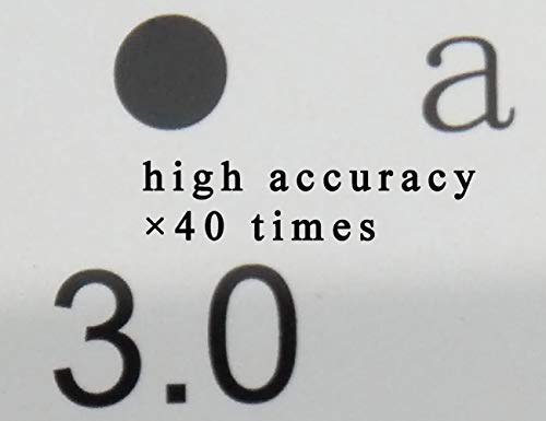 Sanyue Flaw Detection Gauge SEC Size Estimation Chart (Transparency) for Defects and Measuring (Transparent, 5) - Image 5