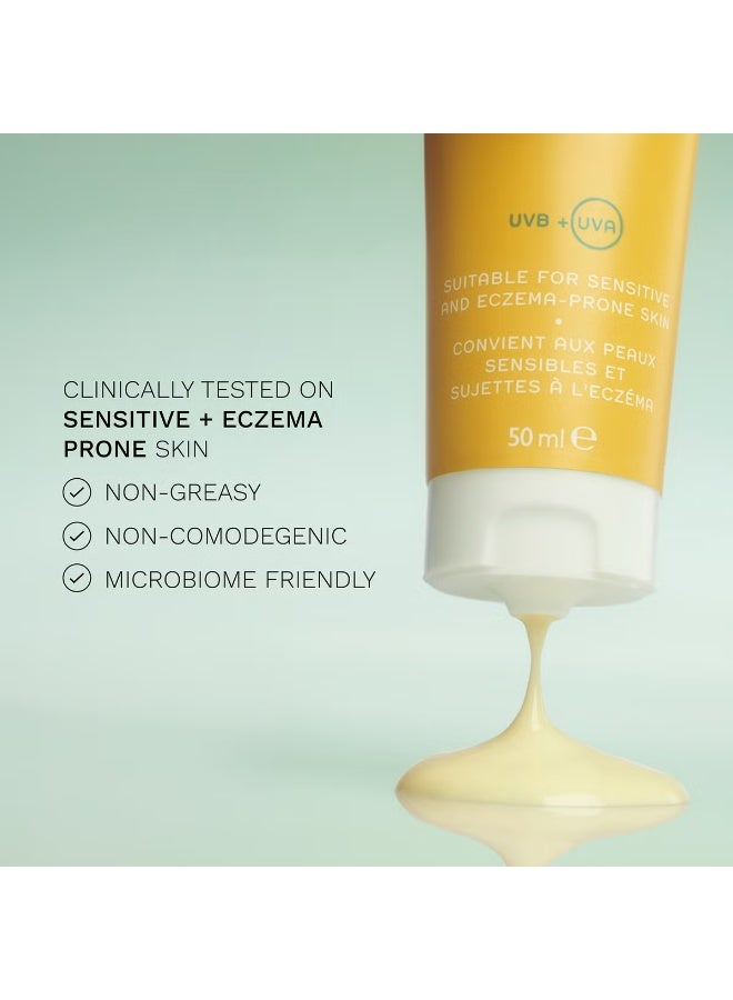 REN Clean Skincare Evercalm Sensitive Support Sunscreen SPF50+ 50ml - Image 3