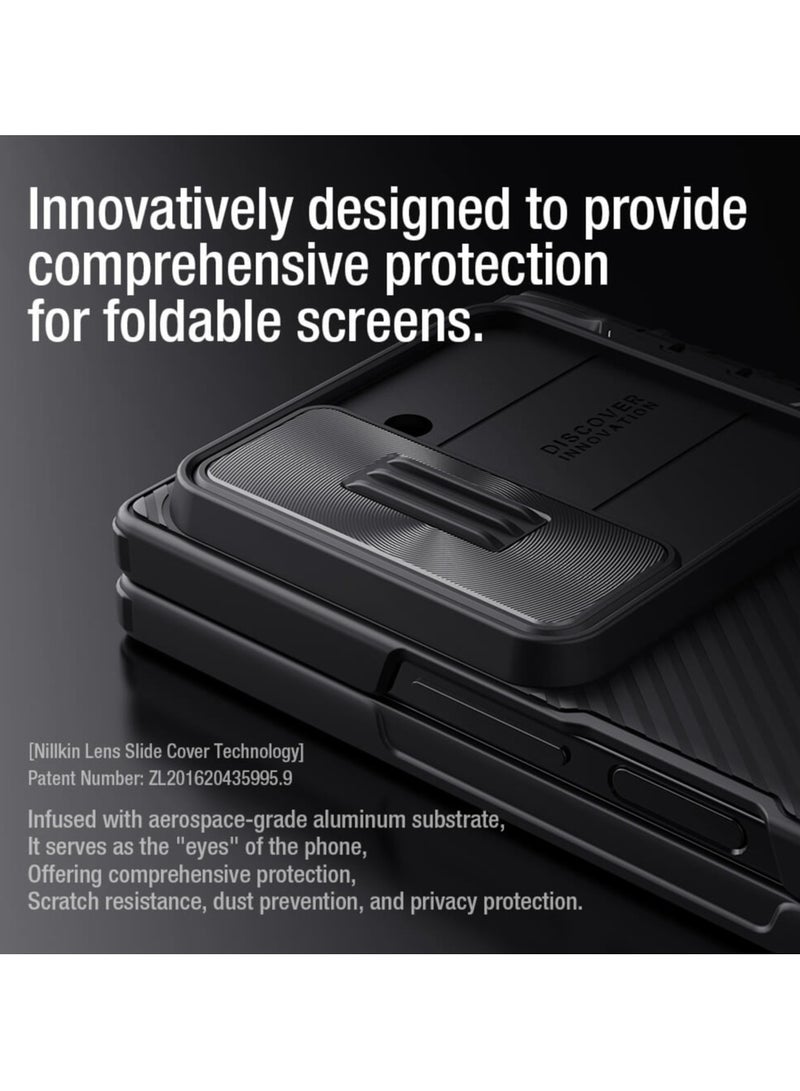 Nillkin Case for Samsung Galaxy Z Fold 6 5G Nillkin Camshield Pro Case, Built-In Kickstand with Slide Camera Cover, Anti-Scratch Foldable Case Suitable For Galaxy Z Fold 6 5G - Image 4