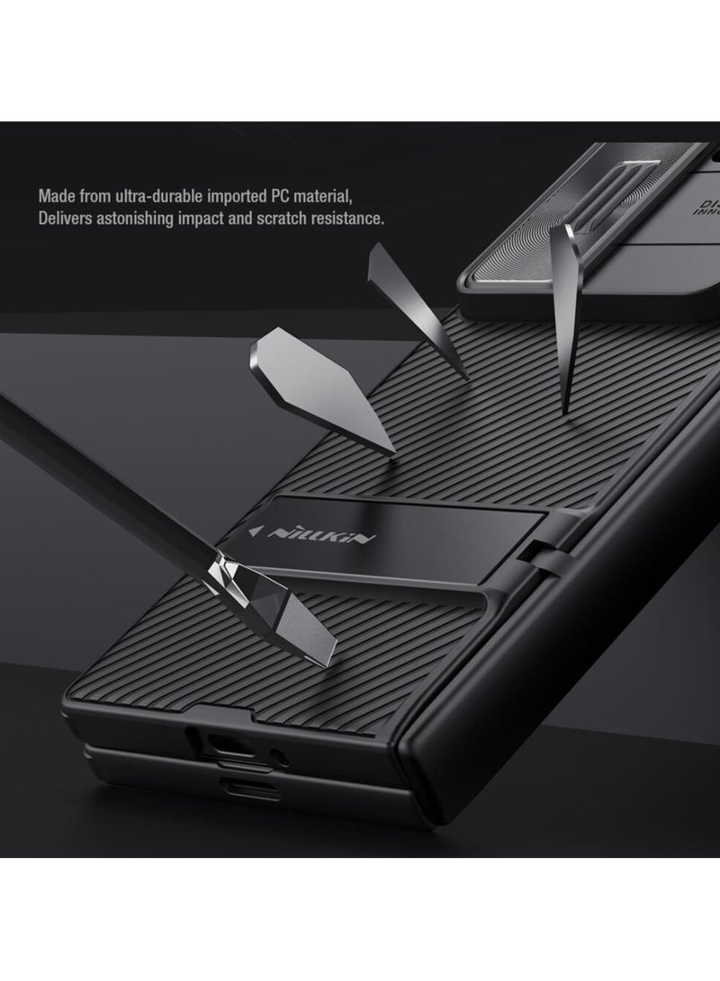 Nillkin Case for Samsung Galaxy Z Fold 6 5G Nillkin Camshield Pro Case, Built-In Kickstand with Slide Camera Cover, Anti-Scratch Foldable Case Suitable For Galaxy Z Fold 6 5G - Image 5