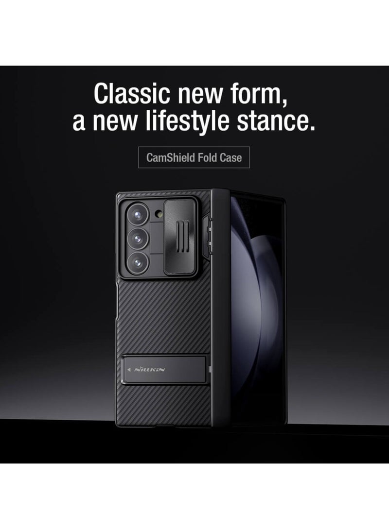 Nillkin Case for Samsung Galaxy Z Fold 6 5G Nillkin Camshield Pro Case, Built-In Kickstand with Slide Camera Cover, Anti-Scratch Foldable Case Suitable For Galaxy Z Fold 6 5G - Image 2