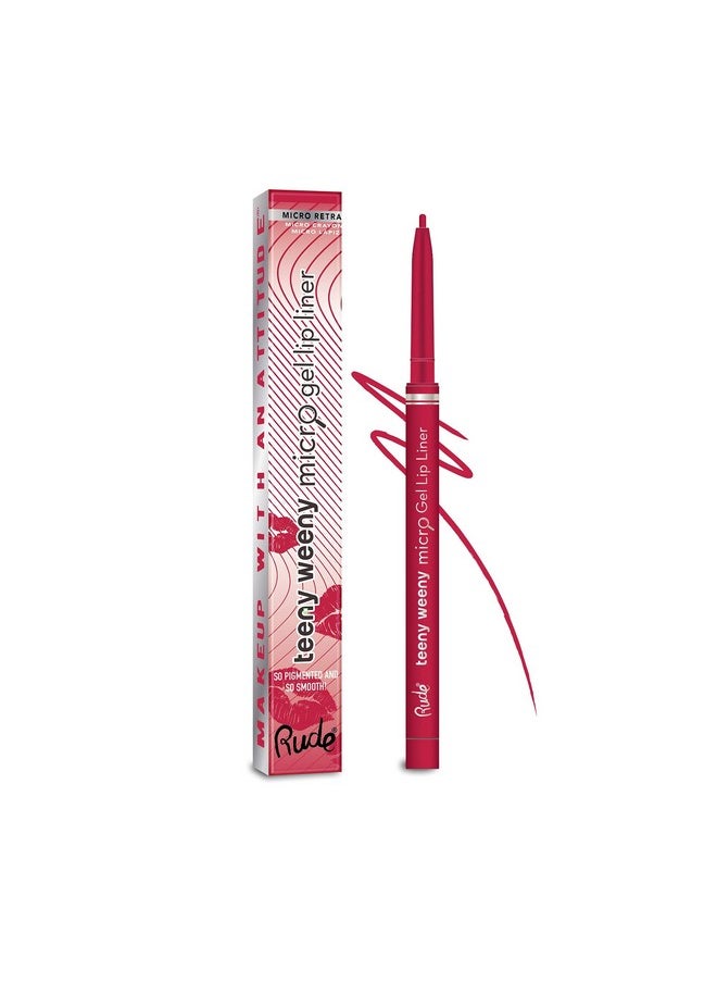 Rude - Rude Cosmetics Teeny Weeny Micro Gel Lip Liner - Seeing Red - Image 1