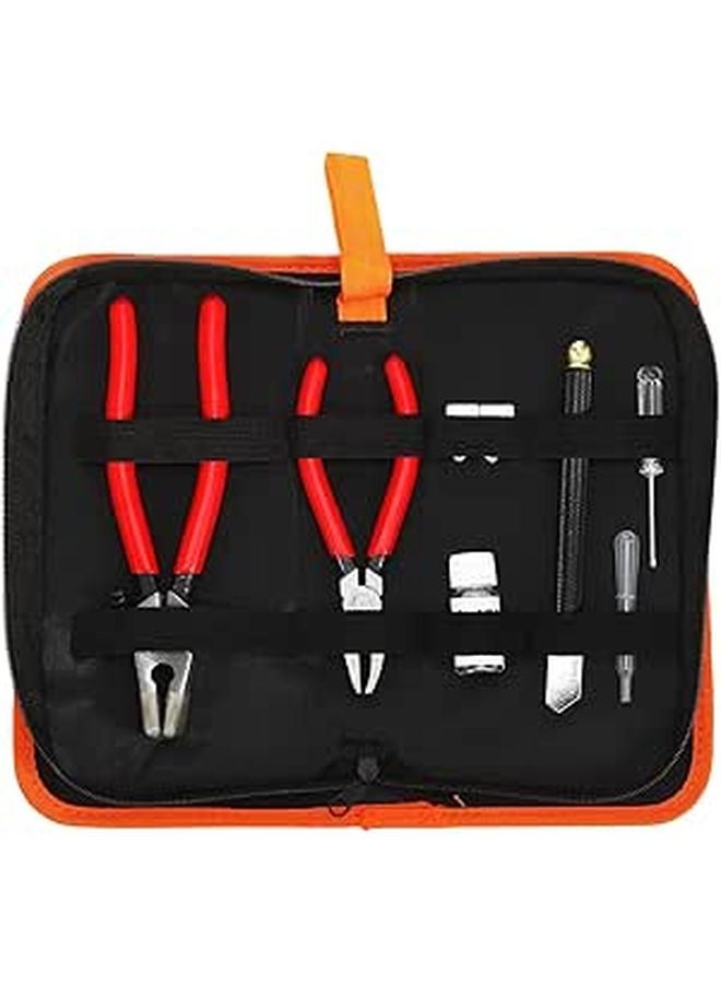 Glass Cutting Tool Set with Hand Tile Cutter Running Pliers Portable Ergonomic Manual Kit - Image 1