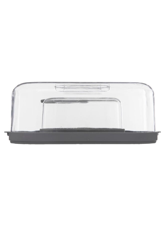 Five Simply Smart Fresh Eat Cheese Box with Butter Dish Grey and Clear 10.9 x 19.2 x 28.7 cm 194205 - Image 3