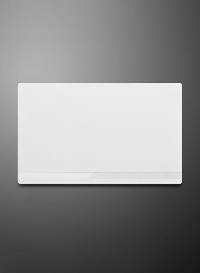 Vmax Double 2 Gang Blank Plate - 3x6" Matte White/Ivory Finish - Decorative Wall Cover Plate - Image 3