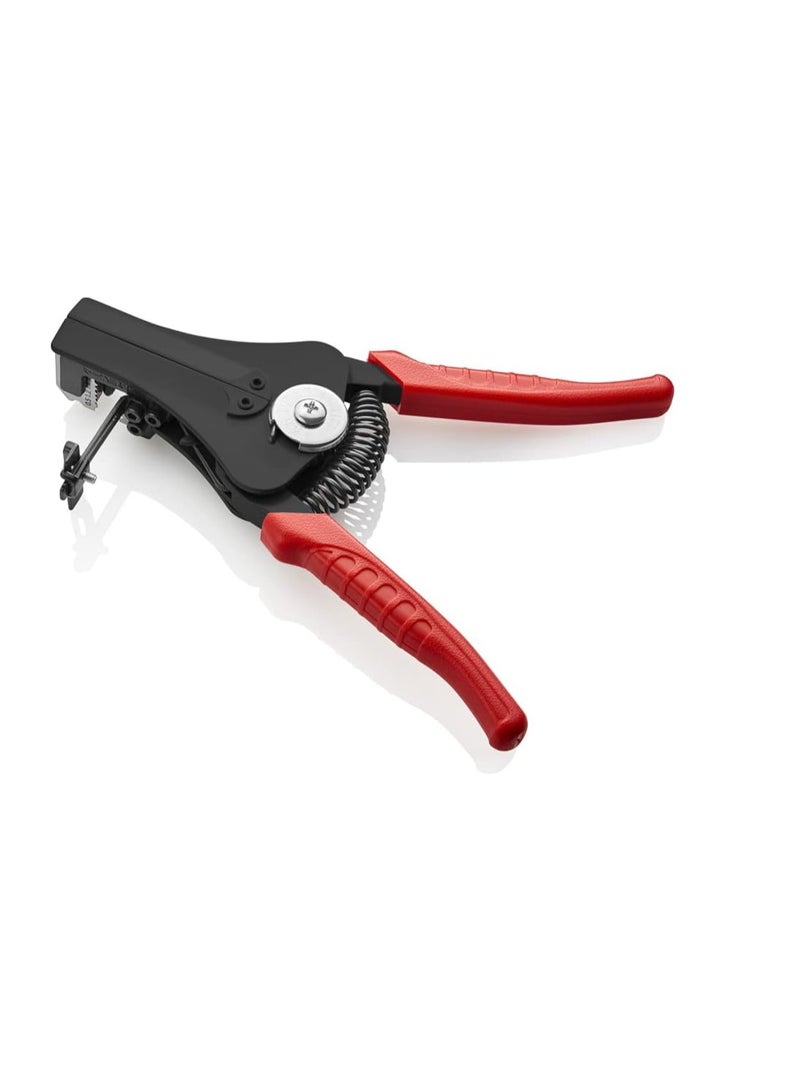 KNIPEX Insulation Stripper With Adapted Blades Black With Plastic Grips 180 Mm  - Image 2