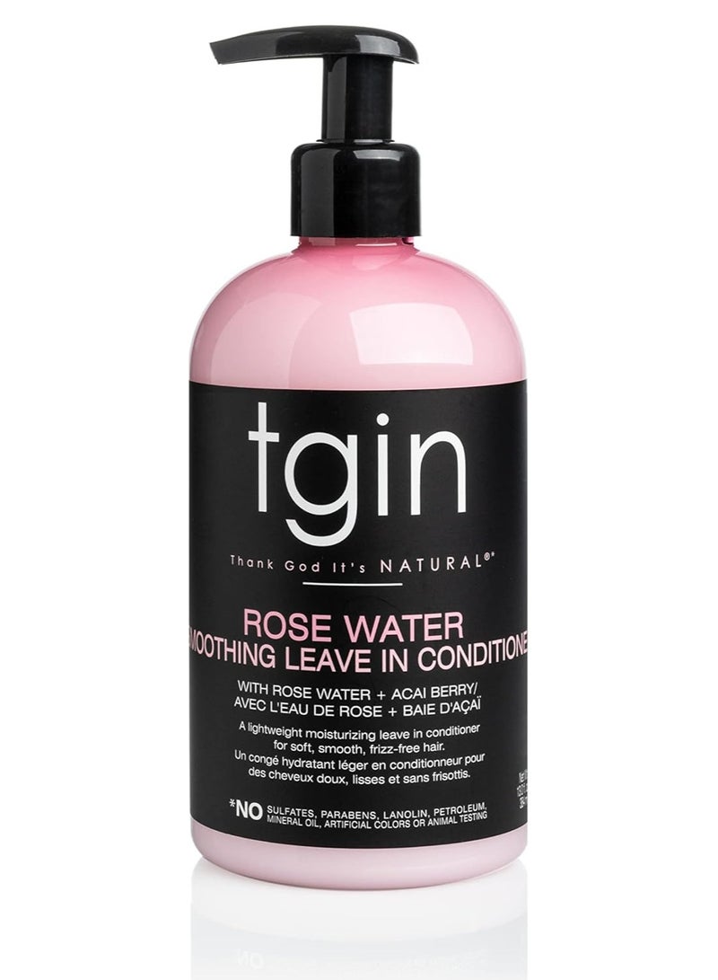 Tgin Tegen Rosewater Leave-In Conditioner for Natural Hair - Protective Styles - Curls - Waves - Detangling - Great for Fine Hair - 384ml - Image 2