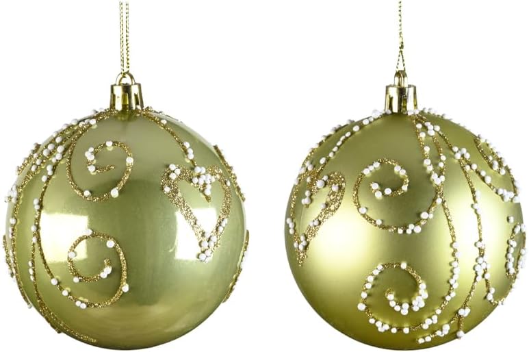 زخرفة كامينغك ديكوريس كرات عيد الميلاد غير قابلة للكسر