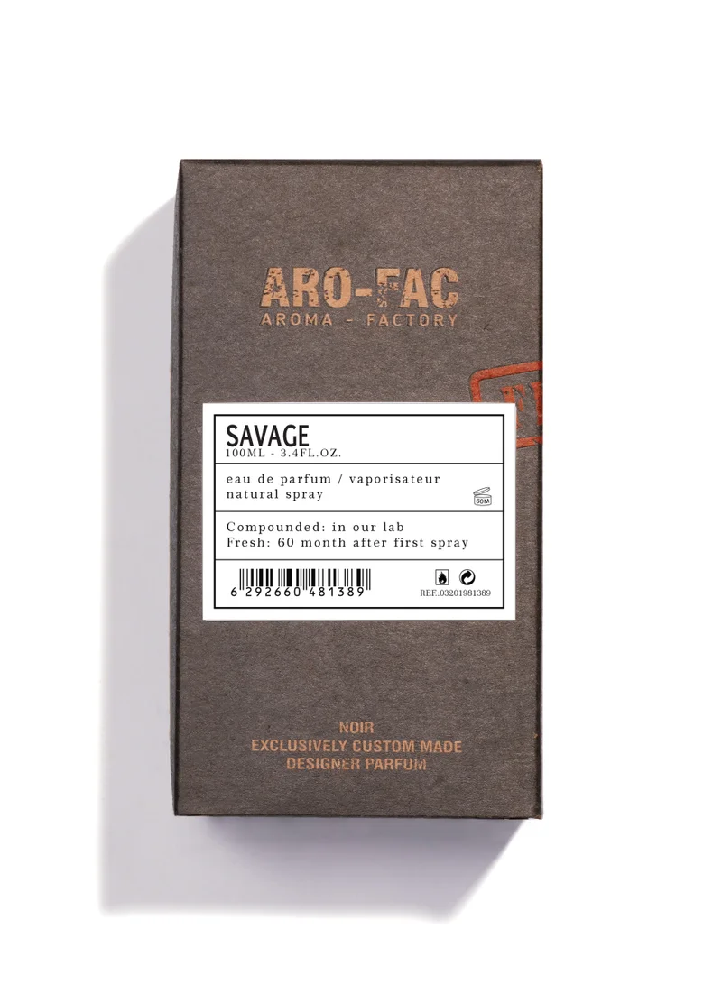 AMD Perfumes  Aro Fac Savage By AMD Perfumes Men Fragrance EDP 100ml for Men | Best Price UAE