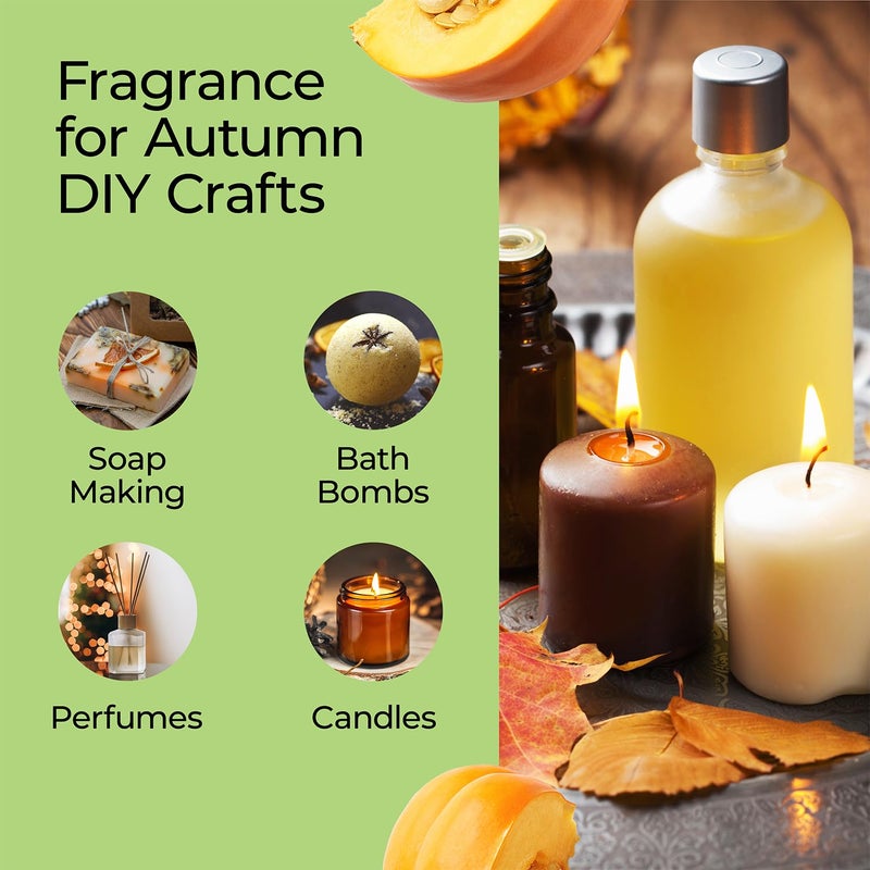 Good Essential Professional Pumpkin Pie Fragrance Oil (1 fl oz / 30ml) for Halloween Candles, Diffusers, Soaps, Lotions, Perfume, Home Scents - Image 4